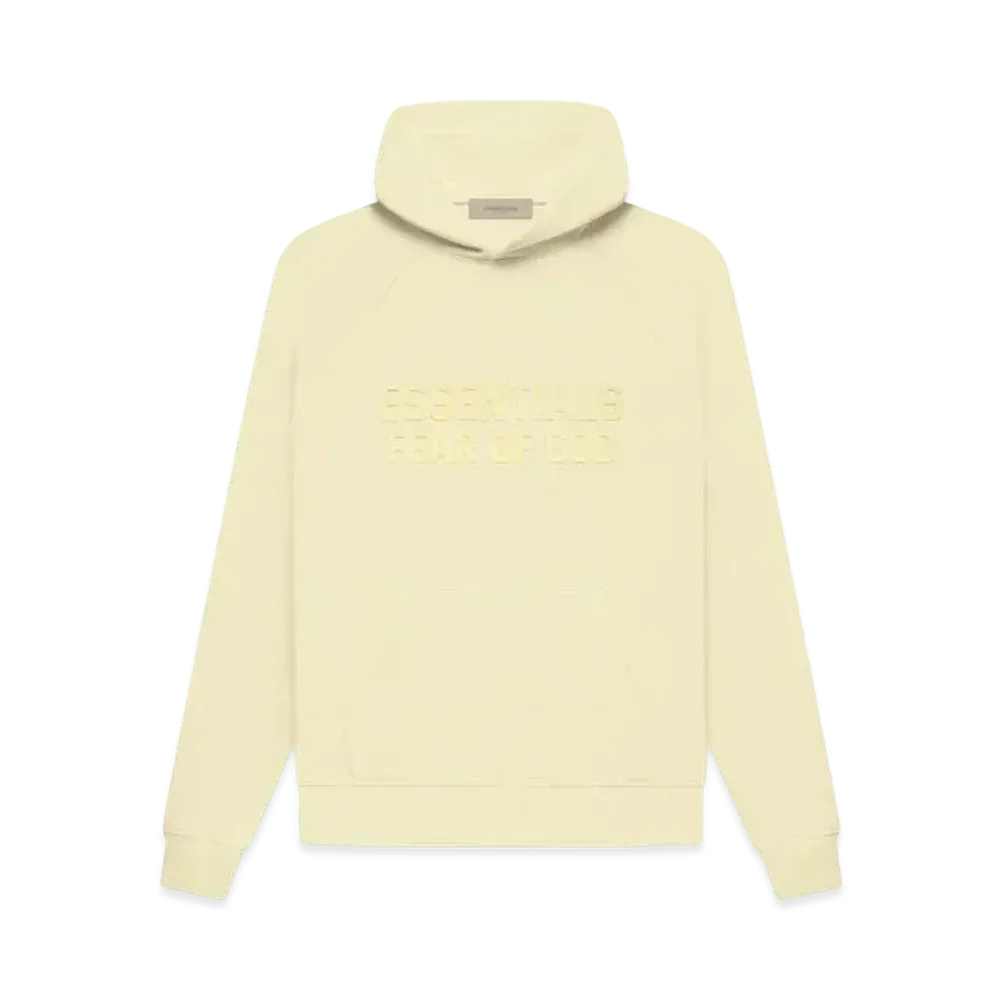 FEAR OF GOD ESSENTIALS Hoodie (Felt Logo) "Canary"