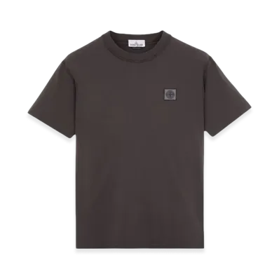 Stone Island 22379 Short Sleeve Cotton T-Shirt - 24SS "Dove Gray"