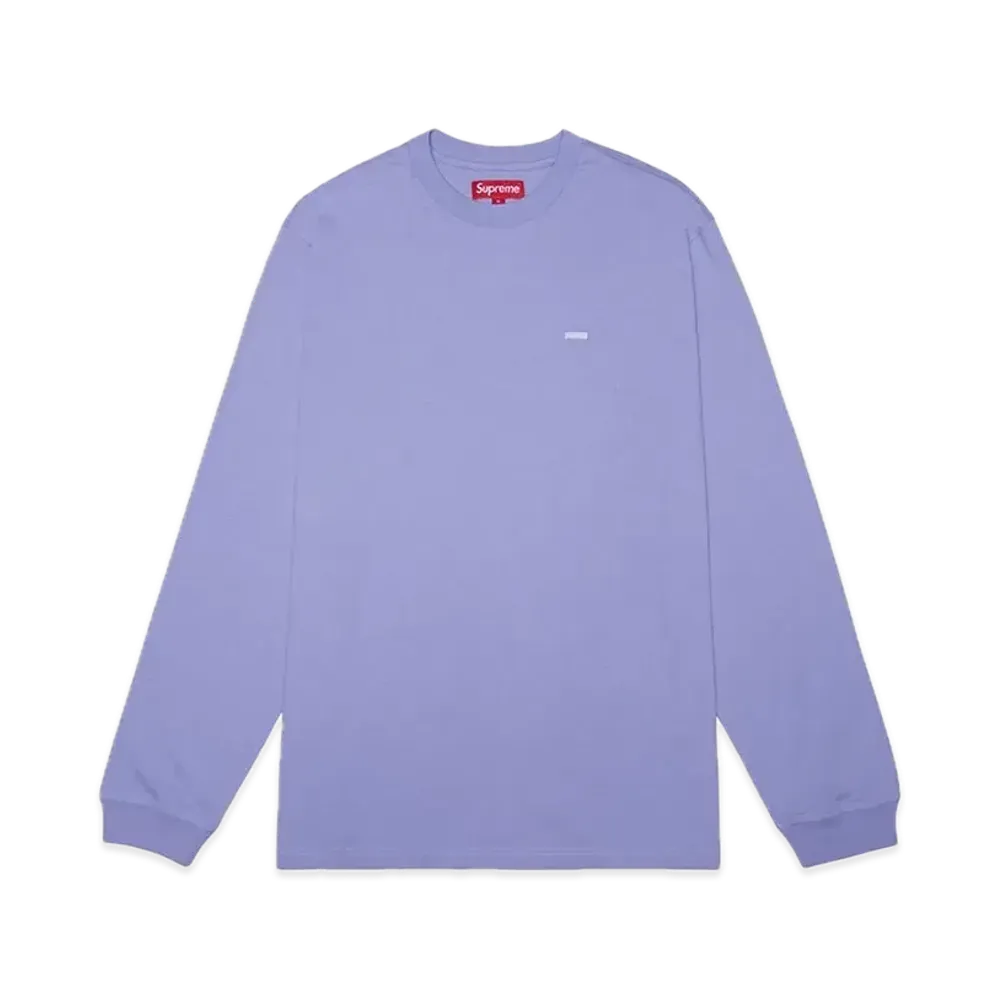 Supreme Small Box L/S Tee "Lavender"(23FW)