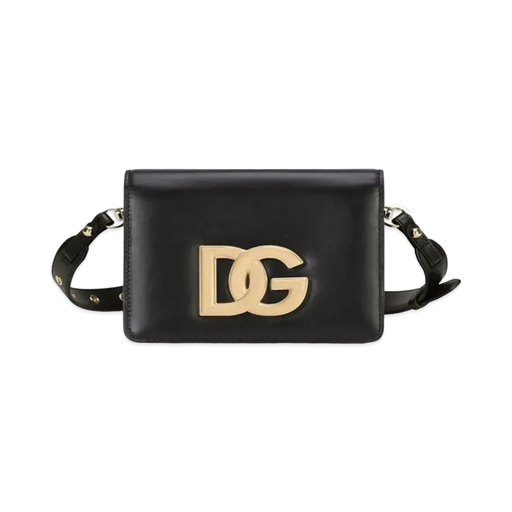 Dolce&Gabbana 3.5 Cross Body Bag Calfskin "Black"