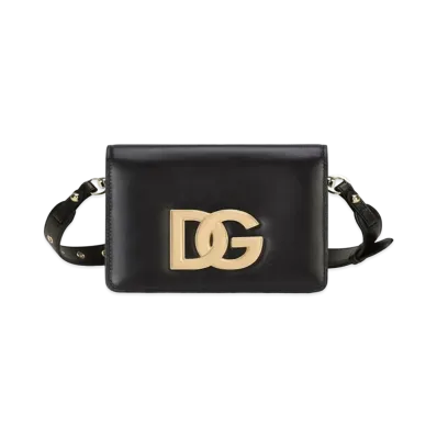 Dolce&Gabbana 3.5 Cross Body Bag Calfskin "Black"
