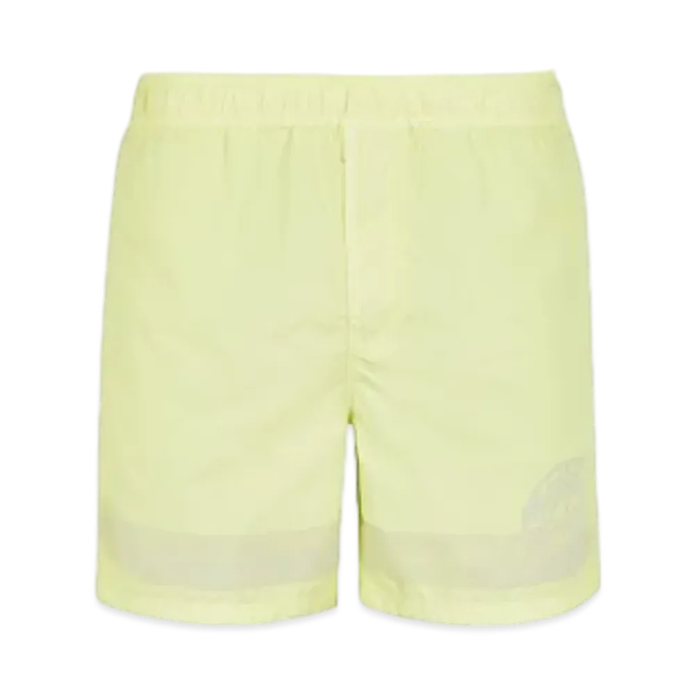 Stone Island B0845 Stripes One Print Regular Fit Swim Trunks - 24SS "Lemon"