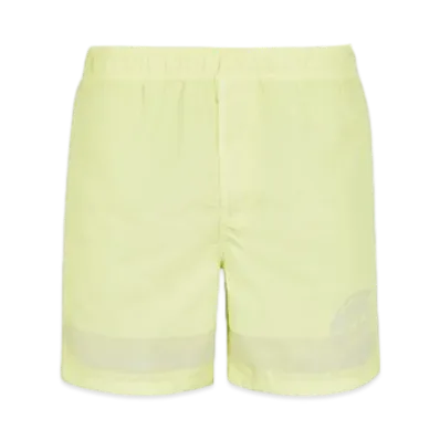 Stone Island B0845 Stripes One Print Regular Fit Swim Trunks - 24SS "Lemon"