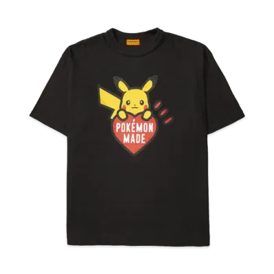 HUMAN MADE x Pokemon Made Graphic T-Shirt (Pikachu) Online Store "Black"