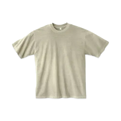 Los Angeles Apparel 6.5oz Garment Dye Crew Neck T-Shirt "Mushroom"