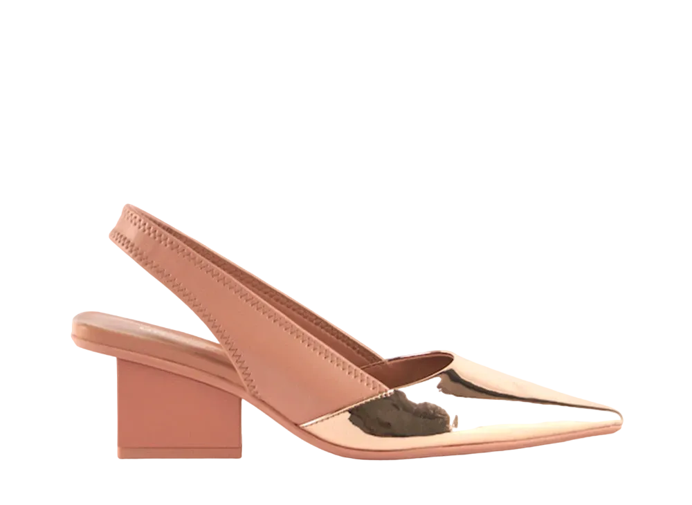 UNITED NUDE Women's Raila Slingback Mid "Rose Gold" 46470005rg