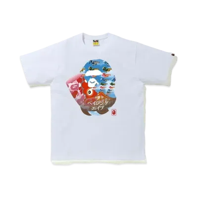 A BATHING APE Children's Day Tee (SS20) "White/Pink"