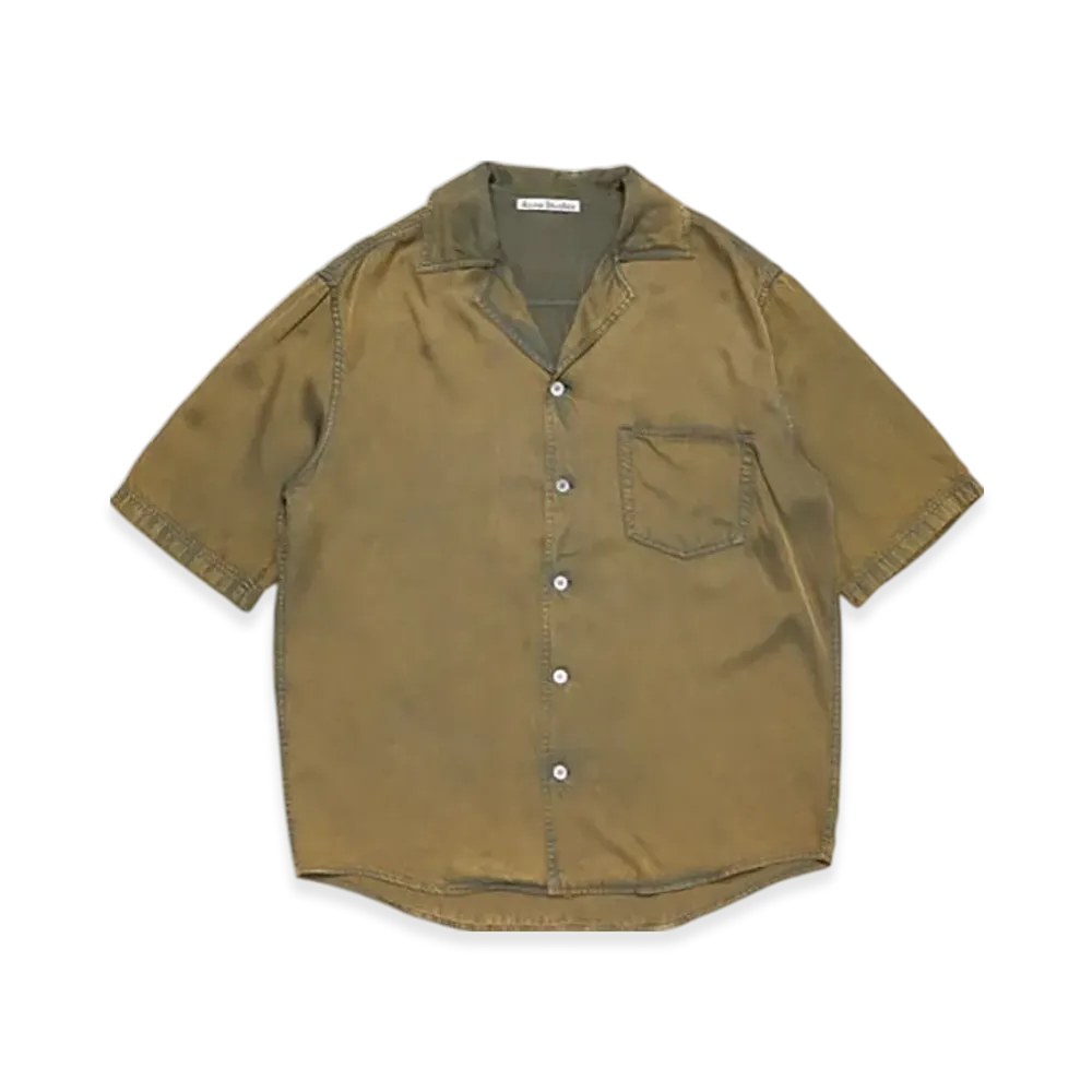 Acne Studios Button-up shirt "Military Green"