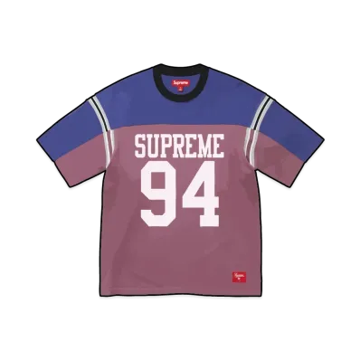 Supreme Split S/S Football Top "Purple"