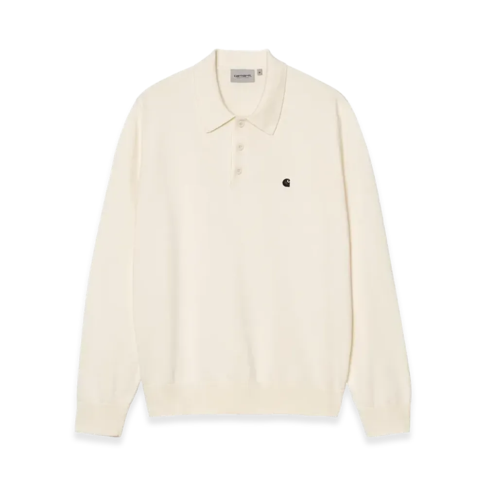 Carhartt WIP L/S Madison Polo "Cinnerus/Black"