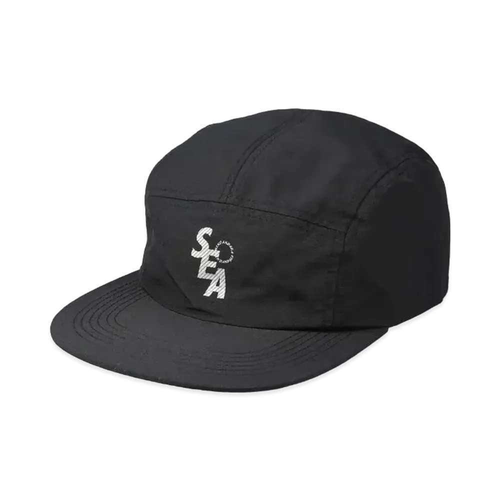 WIND AND SEA MIL CAMP CAP "Black"
