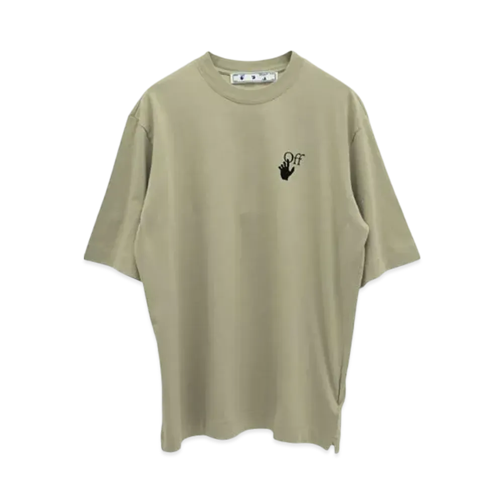 OFF-WHITE Bubble Arrow S/S Skate Tee "Beige"