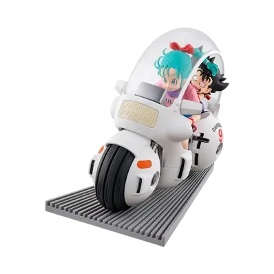 BANDAI "Ichiban Kuji" -Dragon Ball Fantastic Adventure- A Prize Son Goku & Bulma Bike Figure