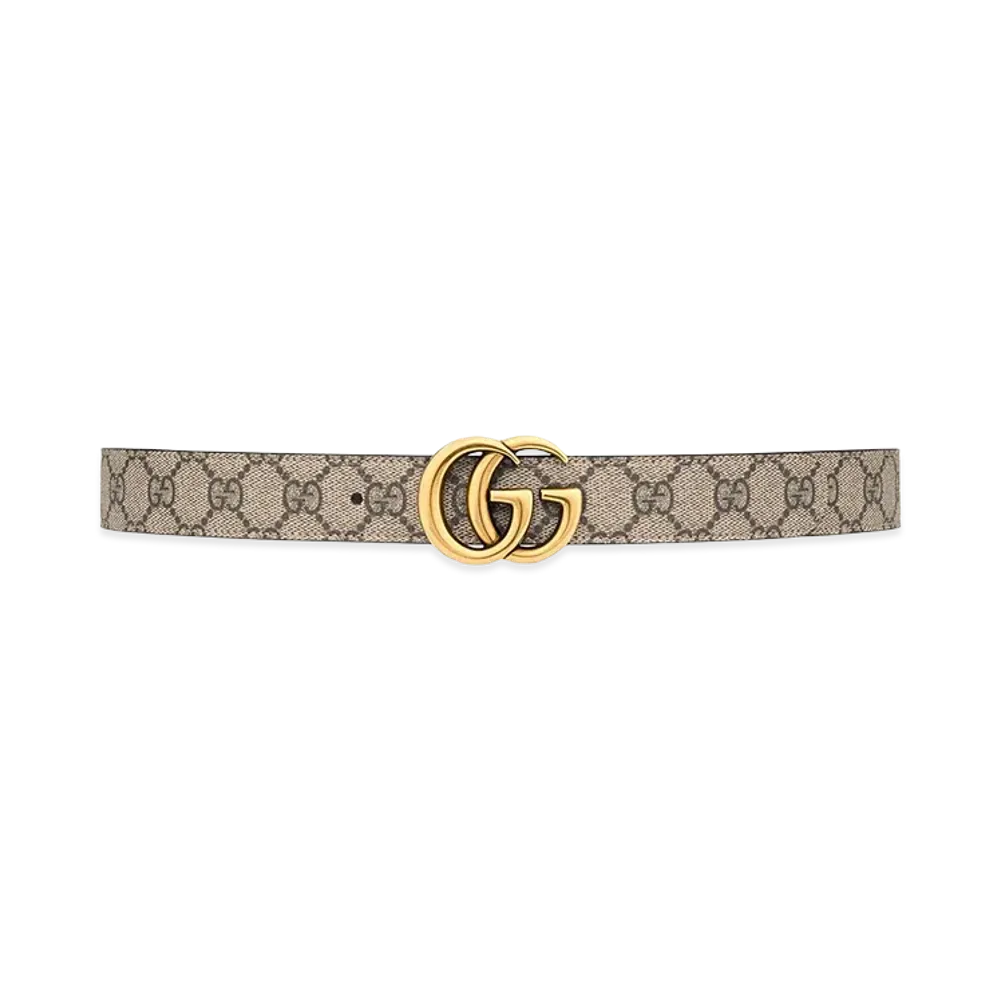 GUCCI Women's Cruise Belts "White"