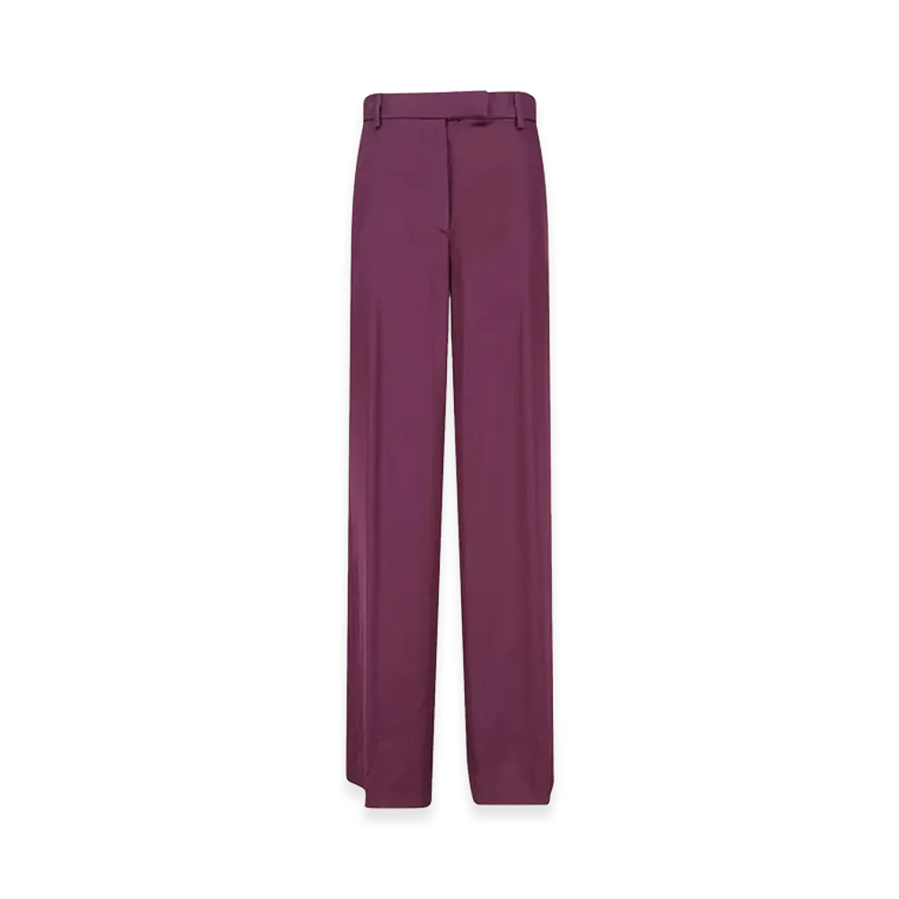 DRIES VAN NOTEN Women's Tailored Trousers "Purple"