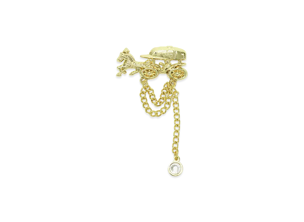 NEW ERA x THE CAP Pins Imperial Carriage "Gold"