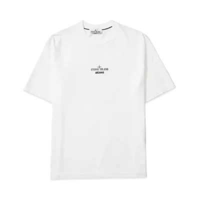 Stone Island 2100037 Organic Cotton Jersey "White"