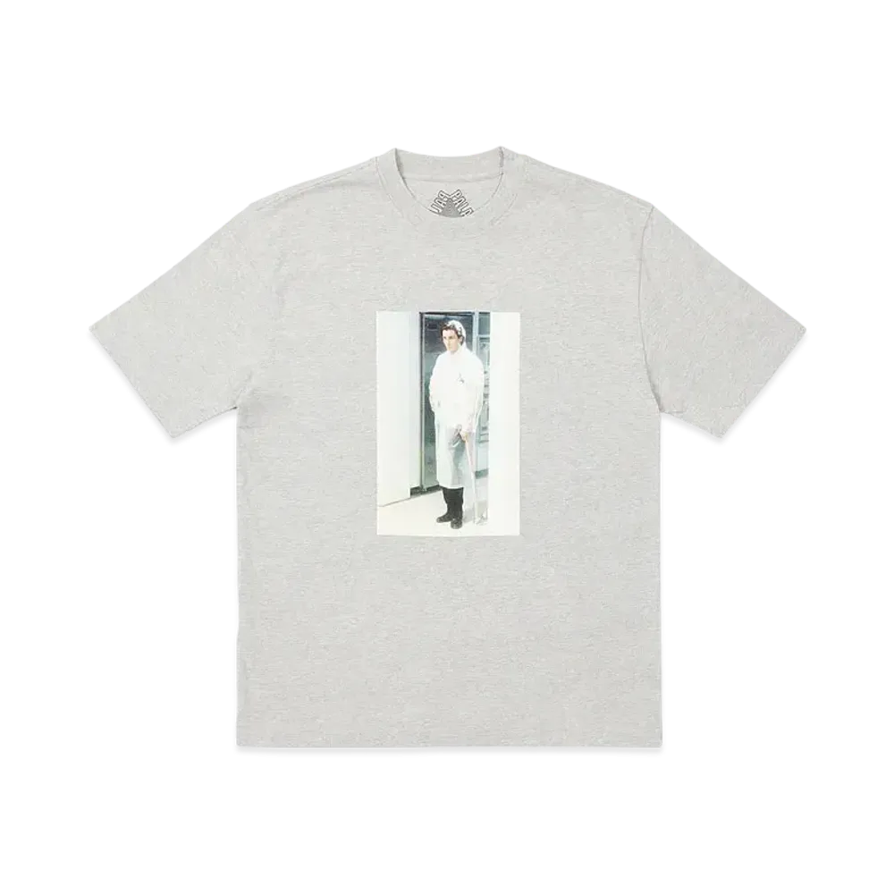 PALACE American Psycho T-Shirt "Grey Marl"