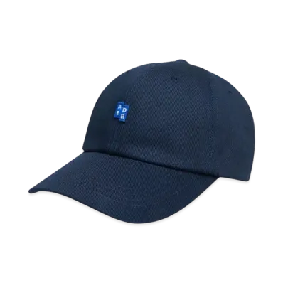 ADERERROR Tag Cap 01 "Navy"