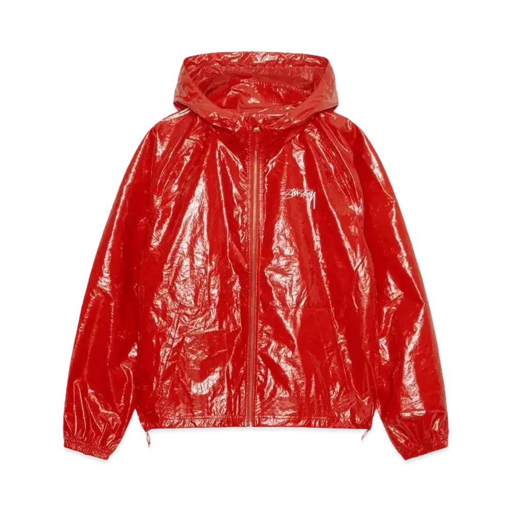 Stussy Beach Shell Coated Ripstop "Red"