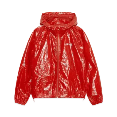Stussy Beach Shell Coated Ripstop "Red"
