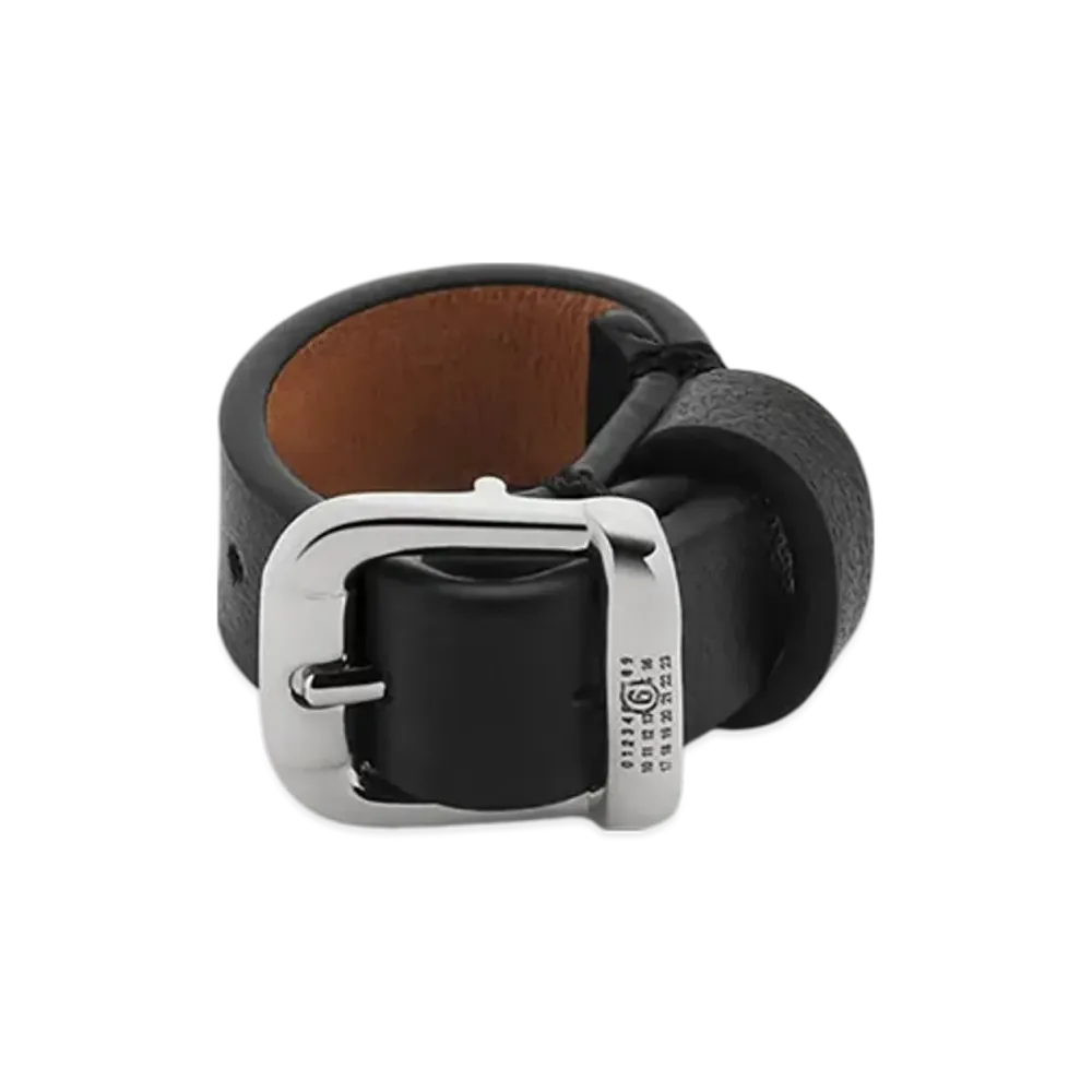 MM6 Maison Margiela Buckle Ring "Black"