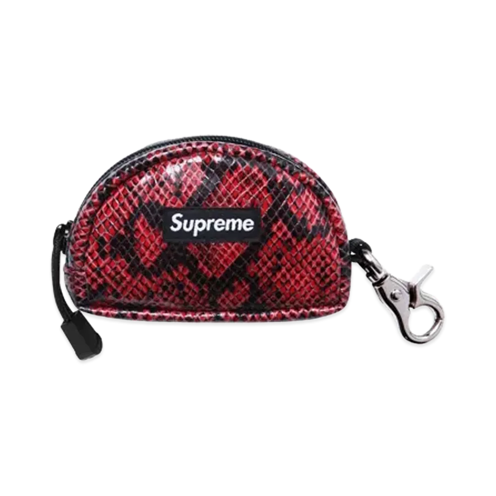 Supreme Snake Stash Pouch "Red"