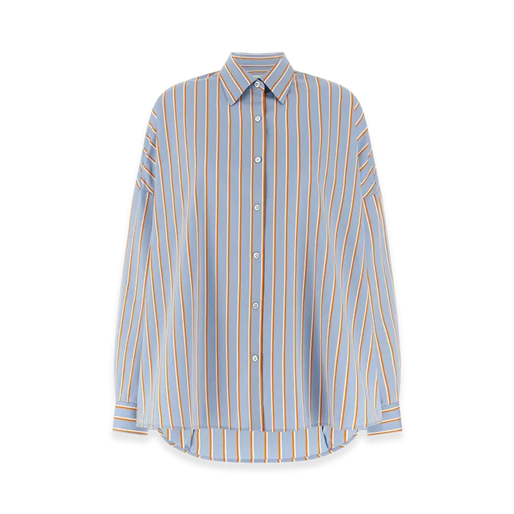 DRIES VAN NOTEN Women's 'Casia' Shirt "Light Blue"
