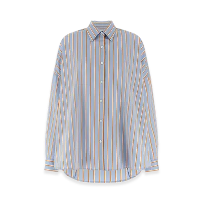 DRIES VAN NOTEN Women's 'Casia' Shirt "Light Blue"