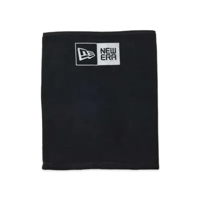 NEW ERA Fleece Neck Warmer Long Box Logo "Black/Reflective Gray"