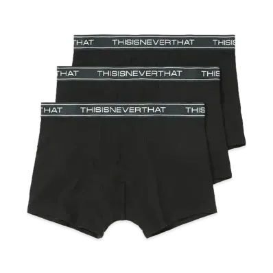 thisisneverthat Cotton Briefs 3Pack "Black"