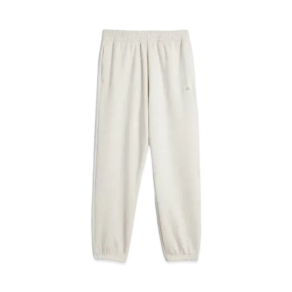 adidas Basketball Fleece Jogger "Cream White Mel"