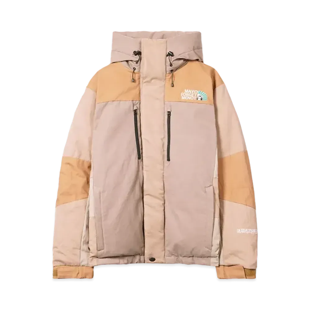 MAYO FORGET ME NOT Embroidery Down Jacket "BEIGE"