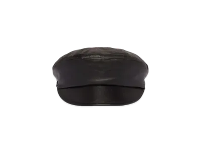 MIU MIU Nappa Leather Hat "Black"