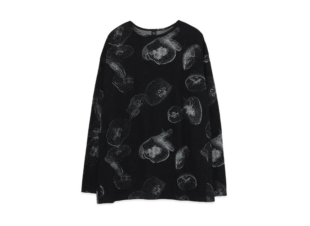 Yohji Yamamoto Y's JELLYFISH JQ BIG T "Black/Whit"