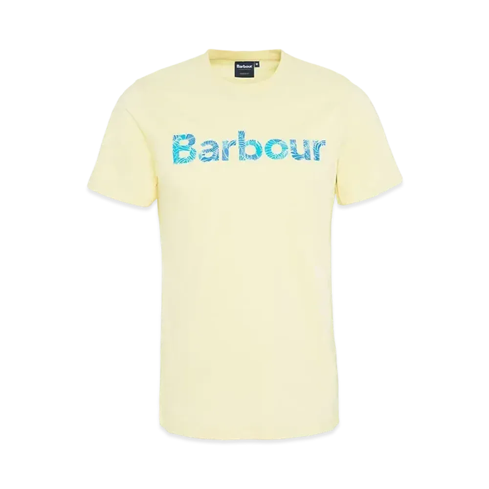 Barbour Cornwall Seasonal Logo T-Shirt "Yellow"