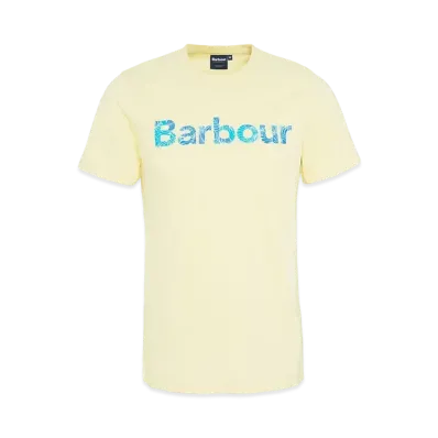 Barbour Cornwall Seasonal Logo T-Shirt "Yellow"