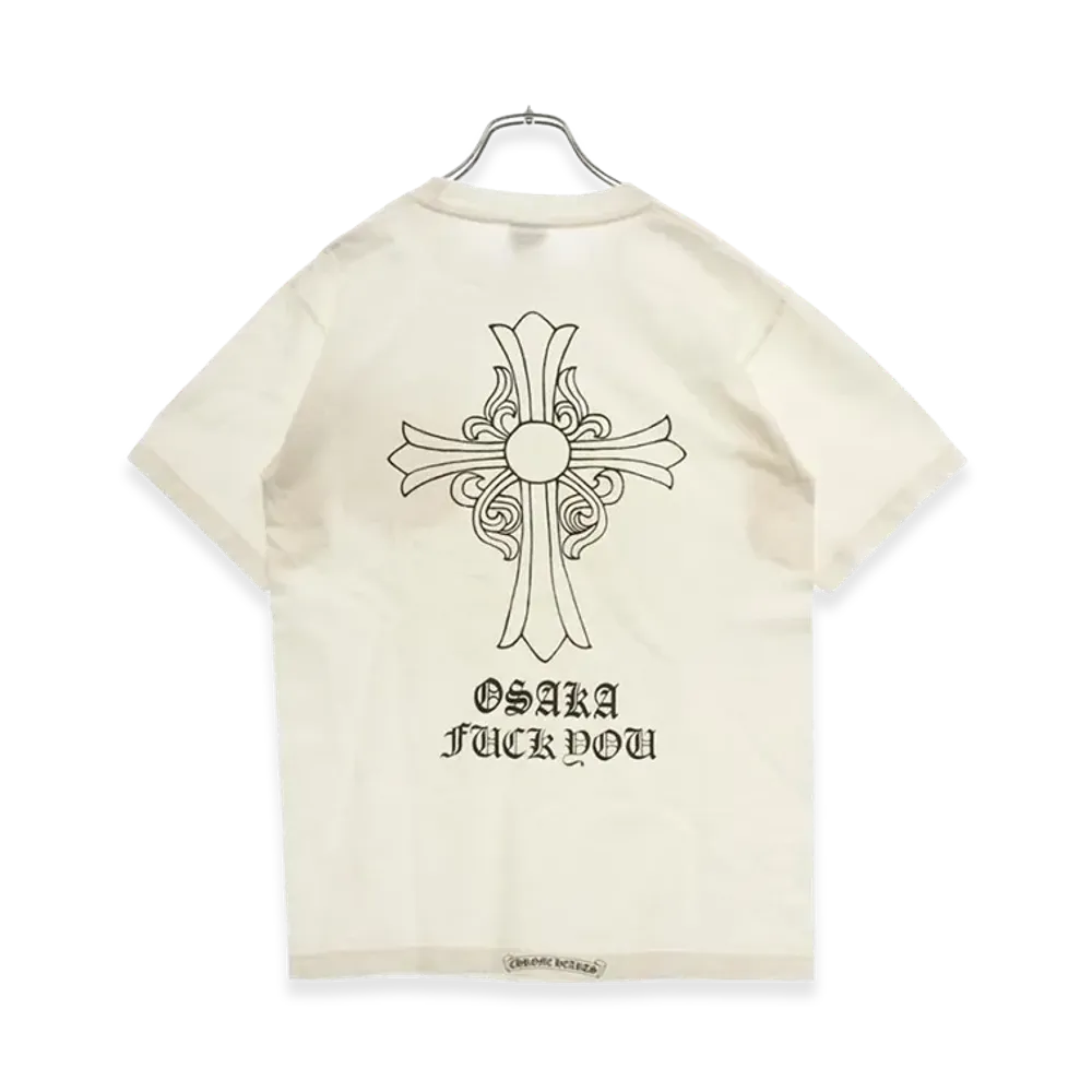 Chrome Hearts Osaka Fuck You Cross Logo S/S T-Shirt "White"