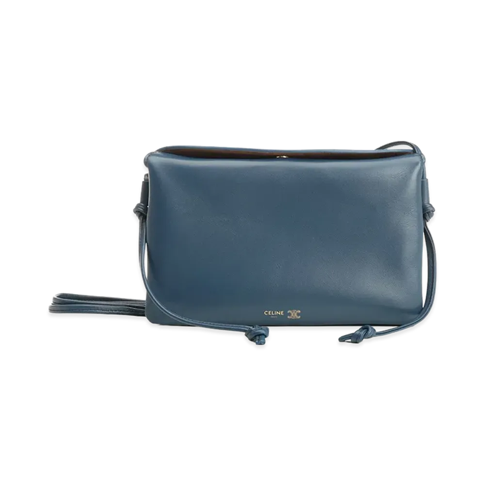 CELINE Women's "Trio" Bag "Blue"