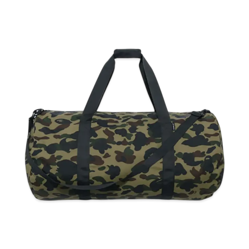 A BATHING APE 1St Camo Duffle Bag "Green"