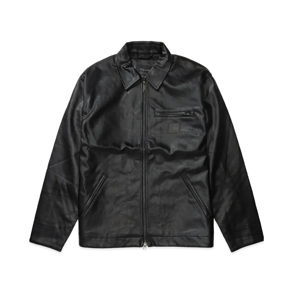 Carhartt WIP Detroit Leather Jacket "Black"