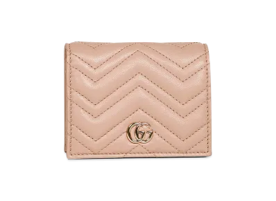 GUCCI Women's Leather Wallet "Pink"