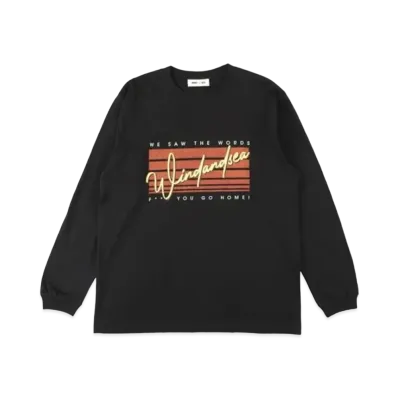 WIND AND SEA SEA Side Jog L/S T Shirt "Black"