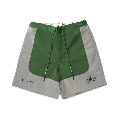 Air Jordan Off-WhiteTM️ Men's Short Pants "Green"