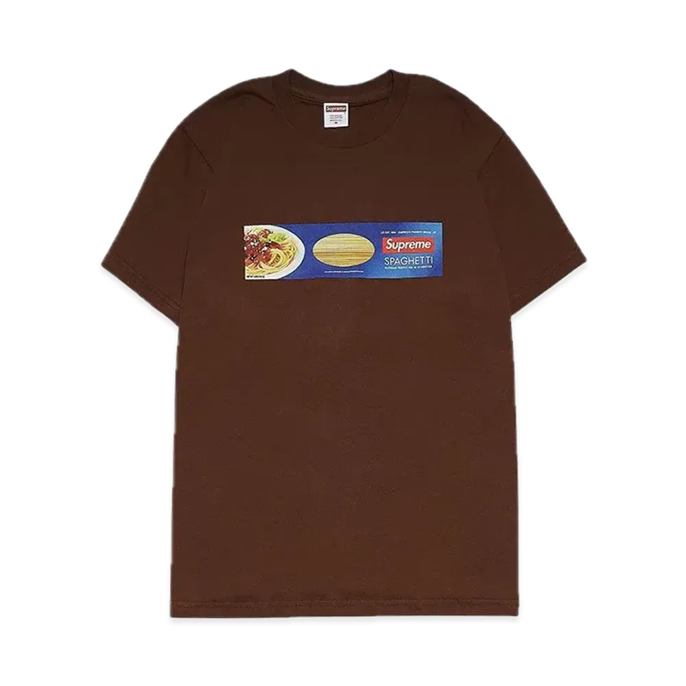 Supreme Spaghetti Tee "Brown"
