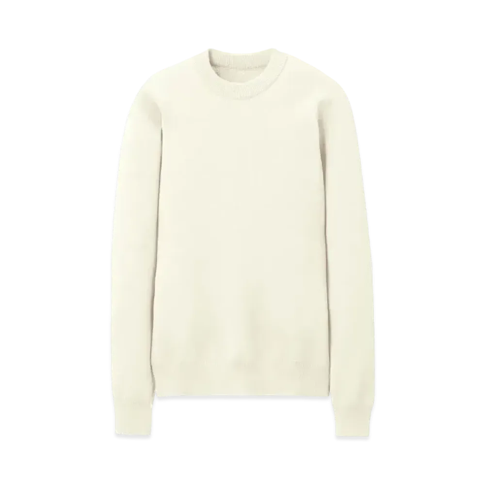 DESCENTE ALLTERRAIN L/S Crewneck Shirts "Unbleached White"