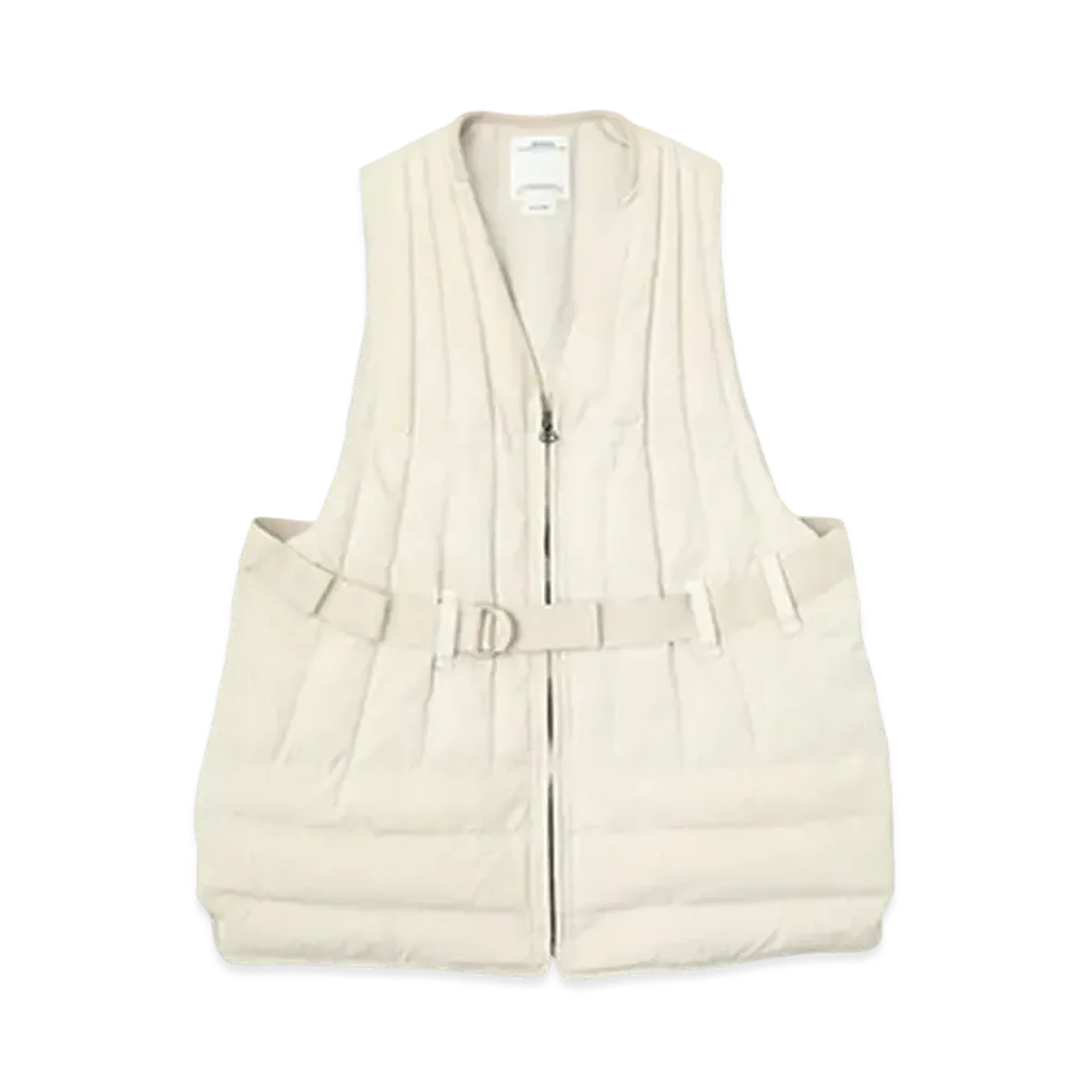 visvim SOLAS DOWN VEST "Off White"