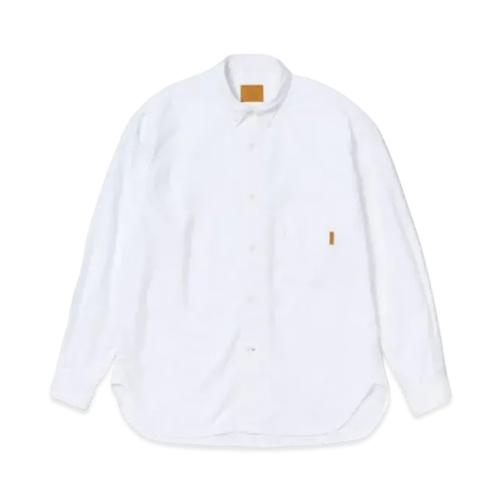 Timberland Allgender Long Sleep Oxford Shirt "White"