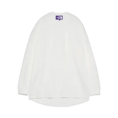 The North Face PURPLE LABEL Micro French Terry Pullover "Off White"