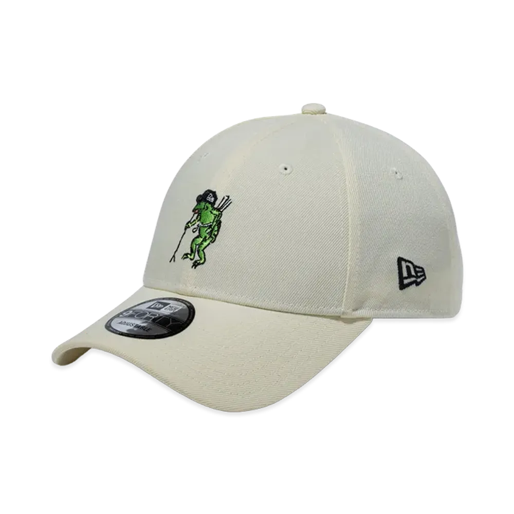 NEW ERA x Choju-giga 9Forty Frog "Chrome White"